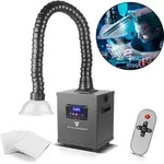 Stahlwerk Rauchabsaugung Fe-150 St Mit 3-fach-filter Und 150 W Absauganlage