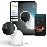 Kamera Verbunden - Philips Hue - Au&szlig;en - Verkabelt - Nachtsicht - 2k - Wei&szlig;