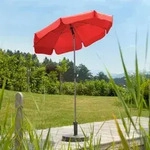 Schneider Schirme - Schneider Sonnenschirm Locarno Rot &Oslash; 150 Cm Sonnenschirme