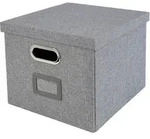 Hmf - Aufbewahrungsbox Mit Deckel Din A4 H&auml;ngeregister Passend F&uuml;r Kallax Regal,