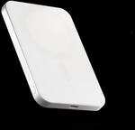 Zens Slim Qi2 Aluminium Powerbank - 5000 Mah Magnetische Powerbank Kompatibel Mit