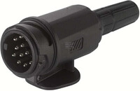 Anh&auml;ngerstecker 13-polig Kunststoff 12v Lange Ausf&uuml;hrung Schraubklemmen Hella