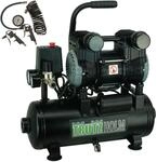 Silent Fl&uuml;sterkompressor Tragbar 9l Kompressor Leise, &Ouml;lfrei, 900 W, 57 Db(a) , 8
