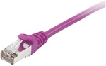 Unbekannt - Equip 605555 Rj45 Netzwerkkabel, Patchkabel Cat 6 S/ftp 1.00 M Violett