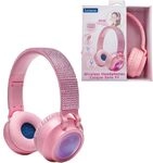 Lexibook - Foldable Bluetooth And Wired Light-up Headphones With A 3d Pink...