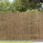 Gartenzaun 400x100 Cm Schilf Vidaxl
