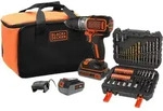 Black&decker - Black + Decker 18v Akku-schlagbohrmaschine - 2 18v 1x2,5ah 1x4ah Akkus