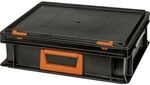 139210110188 Kunststoffbox Magnus Pc 10 (b X H X T) 400 X 133 X 300 Mm Schwarz,