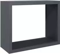 Brennholzregal Anthrazit 100x40x80 Cm Stahl Vidaxl