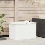 Vidaxl Garden Storage Cushion Box Galvanised Steel 80 X 50.5 X 50 Cm
