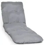 Rollliegen Auflage Flair Rl Hellgrau, 190x60x8 Cm - Beautissu