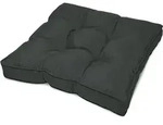 Lounge Sitzkissen Outdoor Graphitgrau, 10cm, 60cm, 60cm - Beautissu