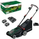 Bosch Akku-rasenm&auml;her Rotak 18v2-43, 2x Akku Pba 18v 4.0 Ah Und Ladeger&auml;t