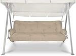 Hollywoodschaukel Auflagenset Flair Hs Natur - Beautissu