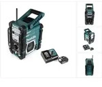 Makita Dmr 112 Rg1 Akku Baustellen Radio 7,2 - 18v Bluetooth Dab+ + 1x 6,0ah...