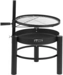 Bbq-toro Feuerschale Mit Grillrost &Oslash; 50 Cm, H&ouml;henverstellbarer Grillrost,