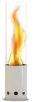 Gardenflare Tischfeuer Edelstahl Wei&szlig;