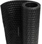 Balkon-sichtschutz Schwarz 1000x90 Cm Poly Rattan Vidaxl