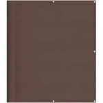 Balkon-sichtschutz Braun 120x800 Cm 100 % Polyester-oxford Vidaxl