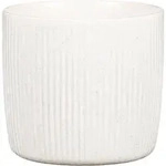 Scheurich - Solido Linea, Blumentopf Aus Keramik, Farbe: Perla, 24,1 Cm Durchmesser,