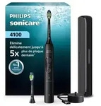 Elektrische Zahnb&uuml;rste - Philips - Serie 4100 Hx4044/52 - Wiederaufladbar - Schwarz