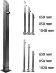 K&ouml;hko - Wassers&auml;ule 650 Mm Aus Edelstahl V2a Wasserzapfstelle Gartenzapfstelle