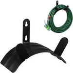 Relaxdays - Schlauchhalter Wand, F&uuml;r 45 M 5/8'' Schlauch, Gartenschlauchhalterung,