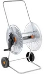 Schlauchwagen F&uuml;r 80 M 1/2" Oder 50 M 3/4" Schlauch Stahl Vidaxl