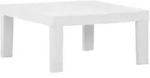 Vidaxl Garden Lounge Table Plastic White