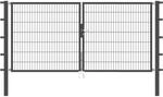 Alberts - Doppeltor Flexo, Fvz.anthr.kst.b.ral 7016, Lichte Bxh3000x1400,