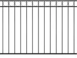 Zaunelement Stahl 1,7x1,2 M Schwarz Vidaxl