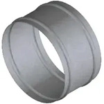 Helios Vh 315 Verl&auml;ngerungsh&uuml;lse Dn 315, L&auml;nge 15cm, Stahl Verzinkt