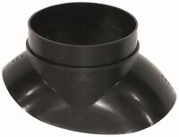 Vaillant - Adapter F&uuml;r Kl&ouml;ber-pfanne Schwarz F&uuml;r Dachschr&auml;gen Von 20-50 Grad