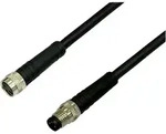 Bkl Electronic - 2700037 Sensor-aktor-verl&auml;ngerungsleitung M8 Stecker Gerade...