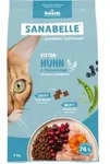 Sanabelle Katzentrockenfutter Kitten Mit Huhn & Preiselbeeren F&uuml;r K&auml;tzchen 2 Kg