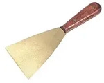 Messingspachtel B.80mm Blatt-st.2mm Besonders Stabil Funkenarm Trufa