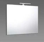 Kiamami Valentina - Badezimmerspiegel Draht Umkehrbar Led-leuchte 80x70 Cm