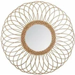 Atmosphera - Spiegel 'rosace' - Rattan D 58 Cm Cr&eacute;ateur D'Int&eacute;rieur