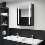 Led-spiegelschrank F&uuml;rs Bad 50x13x70 Cm Vidaxl
