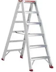 Altrex Sierra Beidseitig Begehbare Stufenstehleiter Sdo 6 Stufen Ohne B&uuml;gel
