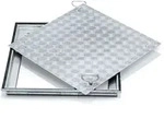 Zarges Schachtabdeckung Aus Stahl Mit Deckplattel 800 Mm X 800 Mm