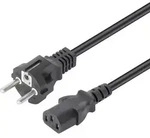 Manhattan Strom Anschlusskabel [1x Kaltger&auml;te-stecker C13 - 1x