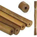 Relaxdays Pflanzst&auml;be Bambus 40er Set, 120 Cm, Rankhilfe F&uuml;r Pflanzen, 10-12 Mm &Oslash;,