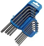 Torx-schl&uuml;ssel Draper Torx Key Set S2 Stahl 9 St&uuml;ck