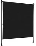 Vidaxl Outdoor Roller Blind Black 150 X 270 Cm