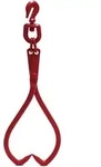 Dema - Holzzange Schleppzange Verladezange Forstzange 550kg 11mm R&uuml;ckezange