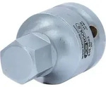 3/4' Kraft-bit-stecknuss Innensechskant Kurz, 19mm