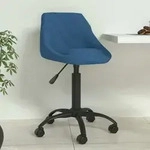 Esszimmerstuhl Blau Samt Vidaxl