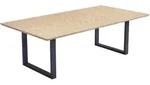 Esstisch Eckig Avencia Inkl. U-fu&szlig; - 240 X 120 Cm Farbe: Fishbone Oak Tisch