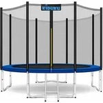 Trampolin &Oslash; 366 Cm T&uuml;v Rheinland Gepr&uuml;ft Komplettset Mit Sicherheitsnetz,...